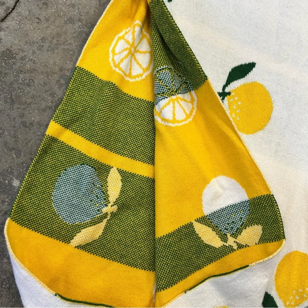 NWT SUN CANYON LEMON TABLE RUNNER‎ COTTON